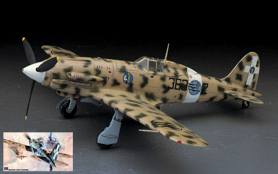 Maquette Avion Macchi MC.202 Folgore 1/48 Hasegawa - Kit à