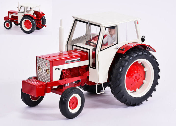 Traktor INTERNATIONAL IH 724 WITH CAB 1:16