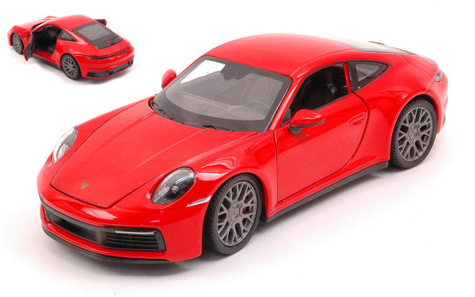 PORSCHE 911 CARRERA 4S RED 1:24