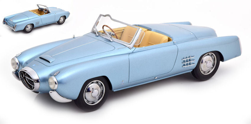 LANCIA AURELIA PF200 C SPIDER METALLIC LIGHT BLUE 1.18