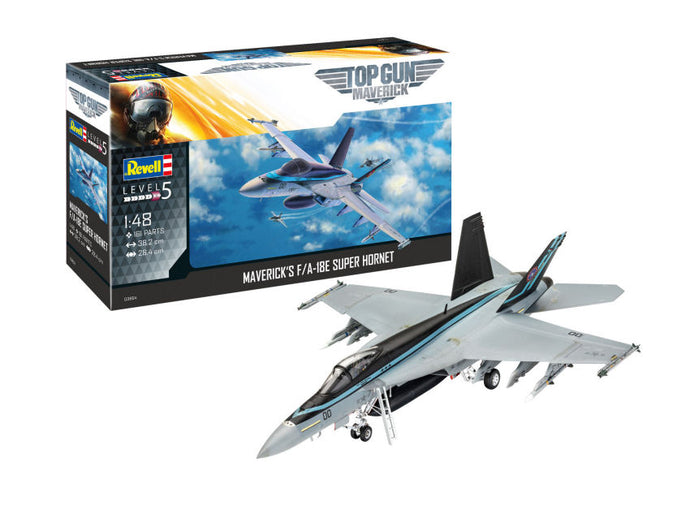 MAVERICK'S F/A-18E SUPER HORNET TOP GUN MOVIE KIT 1:48