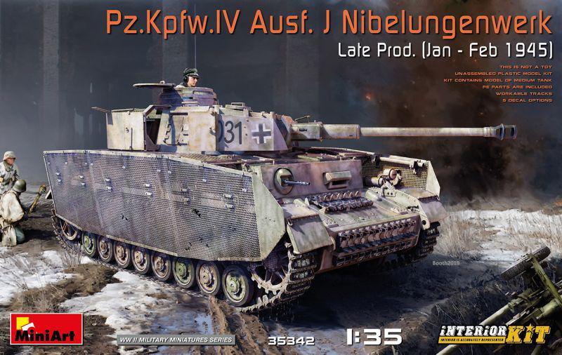 PZ.KPFW.IV AUSF.JNIBELUNGENWERK LATE PROD.(JAN.FEB.1945) KIT 1:35