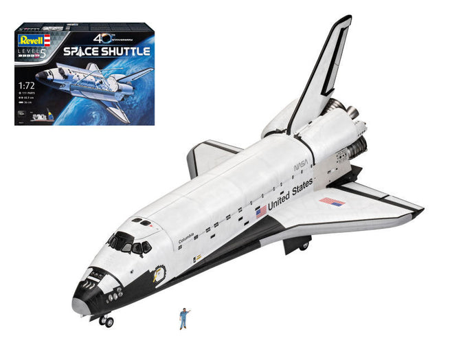 SPACE SHUTTLE GIFT SET 40th ANNIVERSARY KIT 1:72