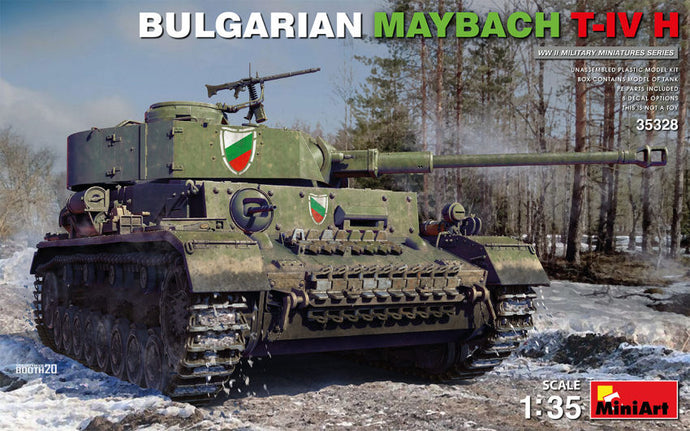 MAYBACH T-IV H MILITARY TANK BULGARIAN 1942 / 1:35