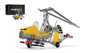 GYROCOPTER LITTLE NELLIE 1967 - JAMES BOND 007 - HELICOPTER YOU ONLY LIVE TWICE YELLOW GREY 1:36