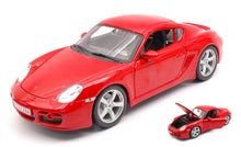 Indlæs billede til gallerivisning PORSCHE CAYMAN S rød 1:18