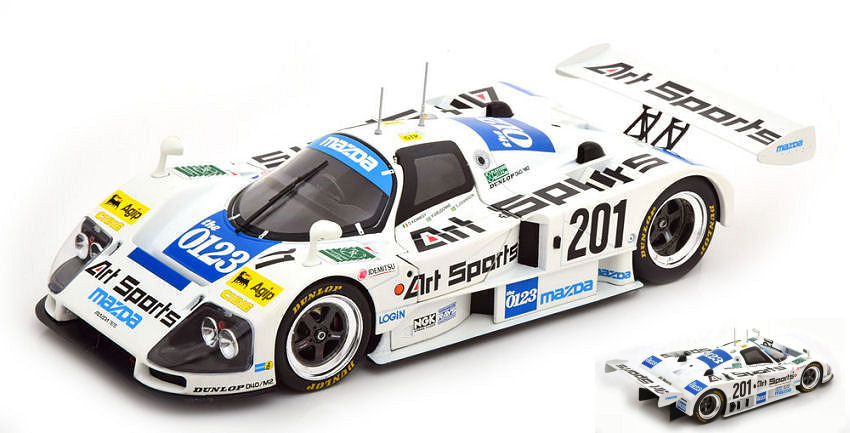 MAZDA 787 B N.201 LM 1990 JOHANSSON-KENNEDY-DIEUDONNE 1:18