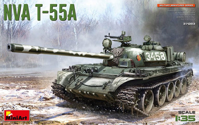 UVZ TANK T-55A MILITARY 1968 / 1:35