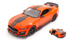 Indlæs billede til gallerivisning FORD MUSTANG SHELBY GT500 2020 ORANGE 1:24