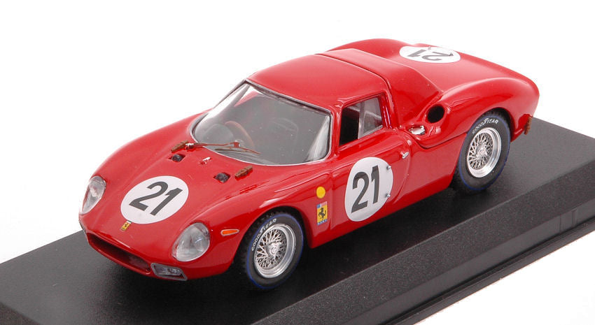 FERRARI 250LM 3.3L V12 ch. n5893 TEAM N.A.R.T. NORTH AMERICAN RACING N 21 WINNER 24h LE MANS 1965 JOCHEN RINDT - MASTEN GREGORY RED 1:43