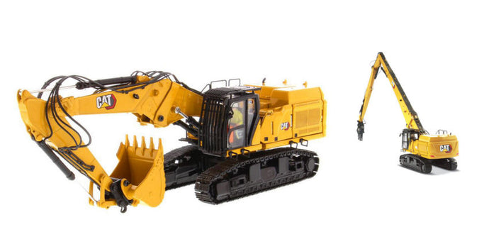CATERPILLAR CAT352 ESCAVATORE CINGOLATO - ULTRA HIGH DEMOLITION HYDRAULIC EXCAVATOR YELLOW BLACK 1:50