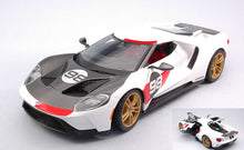 Indlæs billede til gallerivisning Ford GT #98 HERITAGE EDITION 2021 hvid/sort/rød 1:18