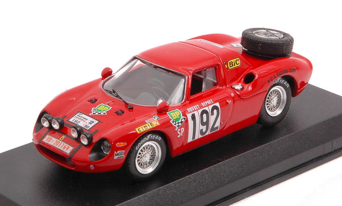 FERRARI 250LM N 192 TOUR DE FRANCE 1969 ROUGET - DEPRET RED 1:43