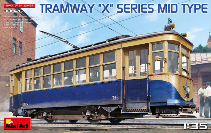 TATRA TRAM BUS X SERIES MID TYPE 1978 / 1:35
