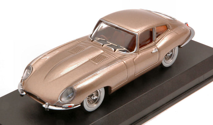 JAGUAR E TYPE NEW YORK MOTORSHOW 1961 OPALESCENT BRONZE 1:43
