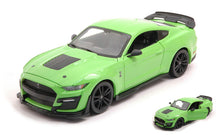Indlæs billede til gallerivisning FORD MUSTANG SHELBY GT500 2020 LIGHT GREEN 1:24 fra Maisto