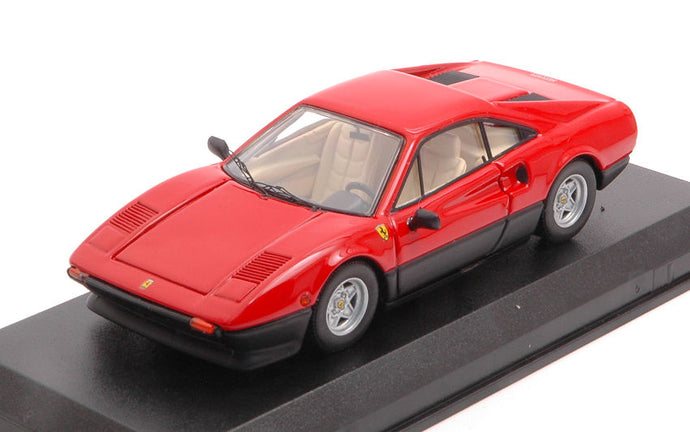 FERRARI 308 GTB 1977 RED BLACK 1:43