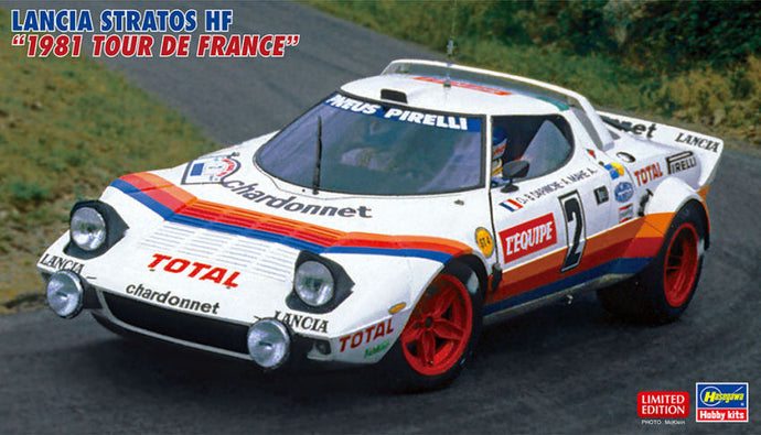 LANCIA STRATOS HF TOUR DE FRANCE 1981 KIT 1:24