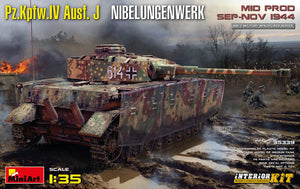 Pz.Kpfw.IV Ausf.J NIBELUNGENWERK MID PROD.INTERIOR KIT 1:35