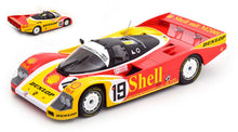 Indlæs billede til gallerivisning Porsche 962C #19 ANDRETTI/ANDRETTI/ANDRETTI 24H LE MANS 1988 rød/gul/hvid 1:18