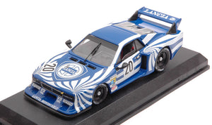 LANCIA BETA MONTECARLO N 20 6h BRANDS HATCH 1980 E.CHEEVER - M.ALBORETO BLUE WHITE 1:43