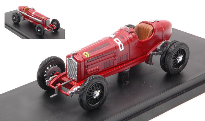 ALFA ROMEO F1 P3 TIPO B SCUDERIA FERRARI N 8 PARMA - POGGIO DI BERCETO 1934 A.VARZI RED 1:43