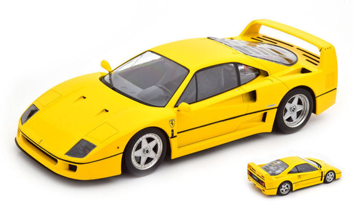 FERRARI F40 1987 YELLOW 1:18