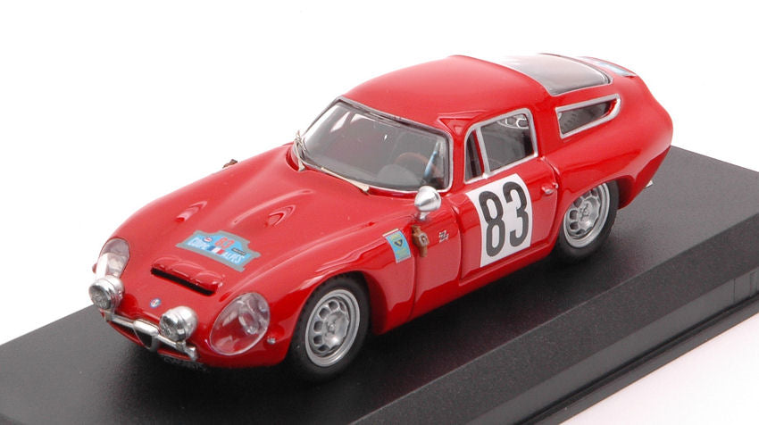 ALFA ROMEO TZ1 N.83 WINNER COUPE DES ALPES 1964 ROLLAND-AUGIAS 1:43