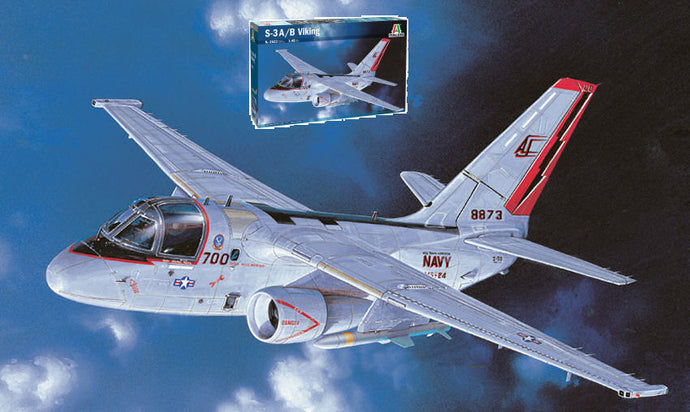LOCKHEED MARTIN S-3 A/B VIKING MILITARY AIRPLANE 1972 / 1:48