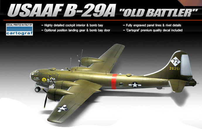 USAAF B-29 OLD BLATTER KIT 1:72