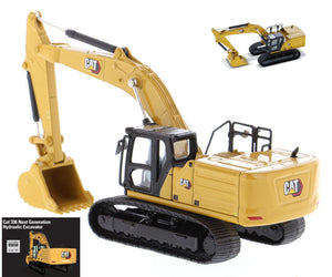 CATERPILLAR CAT336 ESCAVATORE CINGOLATO - TRACTOR HYDRAULIC EXCAVATOR YELLOW BLACK 1:87
