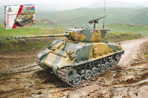 TANK M4A3E8 SHERMAN MILTARY KOREAN WAR 1945 / 1:35