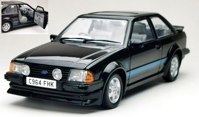 FORD ESCORT MKIII RS TURBO GUIDATA DA LADY DIANA BLACK 1:18