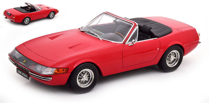 FERRARI 365 GTB DAYTONA CONVERTIBLE 1a SERIE 1969 RED 1:18