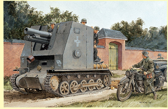 15 cm S.IG.33 (SF) AUF PZ.KPFW.I.AUSF.B KIT 1:35