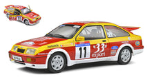 Indlæs billede til gallerivisning FORD ENGLAND SIERRA RS COSWORTH N 11 RALLY TOUR DE CORSE 1987 D.AURIOL - B.OCCELLI RED YELLOW 1:18