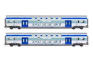 FS TRENITALIA 2 CARROZZE INTERMEDIE 1:87