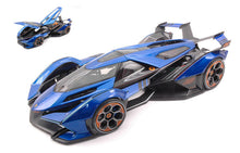 Indlæs billede til gallerivisning LAMBORGHINI LAMBO V12 VISION GT N 63 GRAN TURISMO 2020 BLUE MET 1:18