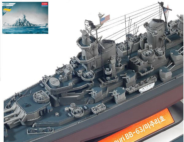 USS MISSOURI (02.09.1945 RESA GIAPPONE) KIT 1:700