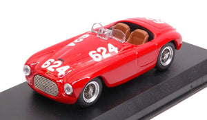 FERRARI 166 MM N.624 WINNER MILLE MIGLIA 1949 C.BIONDETTI-E.SALANI 1:43