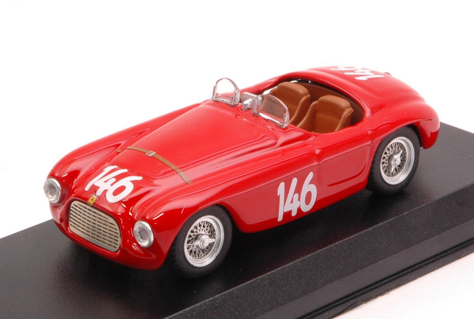 FERRARI 166 MM BARCHETTA N.146 WINN.COPPA DOLOMITI 1950 G.MARZOTTO 1:43