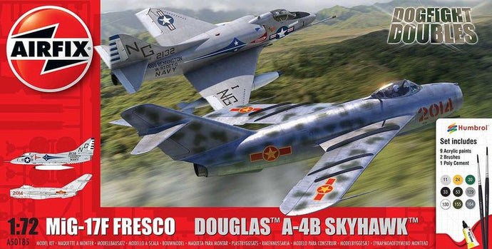 MIG 17F FRESCO DOUGLAS A-4B SKYHAWK DOGFIGHT DOUBLE KIT 1:72