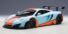 Indlæs billede til gallerivisning MC LAREN 12C GT3 AZZURRO/ARANCIONE 1:18