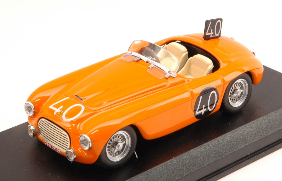 FERRARI 166 MM SPIDER N.40 8th 24H SPA 1949 ROOSDORP-DE RIDDER 1:43
