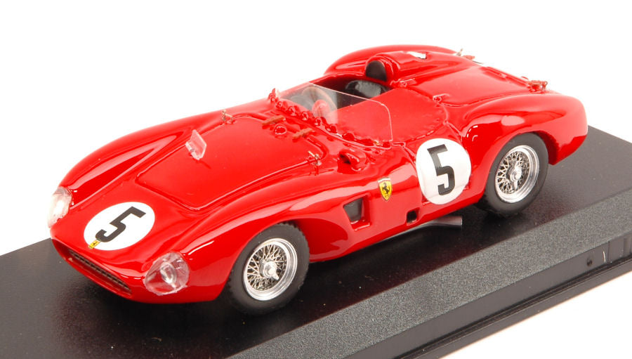 FERRARI 625 LM N.5 13th 500 MILES ROAD AMERICA 1962 GERBER-BRIDGE 1:43