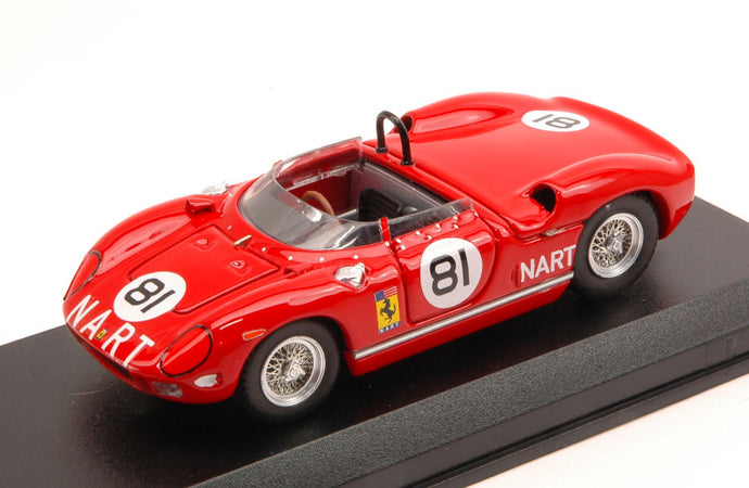 FERRARI 275 P N.81 2nd 500 KM BRIDGEHAMPTON 1964 P.RODRIGUEZ 1:43