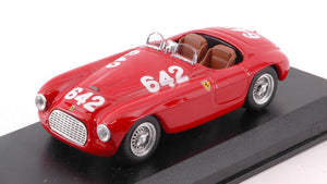 FERRARI 166 MM BARCHETTA N.642 MILLE MIGLIA 1949 TARUFFI-NICOLINI 1:43