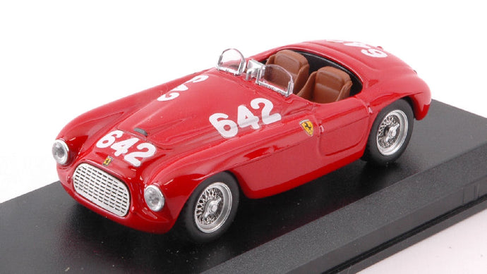 FERRARI 166 MM BARCHETTA N.642 MILLE MIGLIA 1949 TARUFFI-NICOLINI 1:43