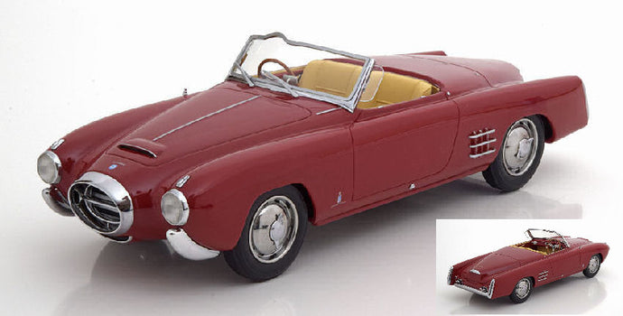 LANCIA AURELIA PF 200 C SPIDER DARK RED 1:18