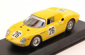 FERRARI 250LM 3.3L V12 ch. n6313 TEAM PIERRE DUMAY N 26 2nd 24h LE MANS 1965 PIERRE DUMAY - GUSTAVE GOSSELIN YELLOW 1:43
